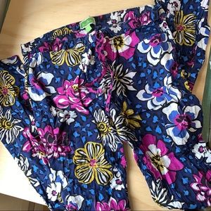 Vera Bradley Paisley Floral Pajama Set